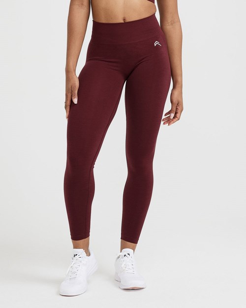 Oner Active Effortless Seamless Leggings Rosewood | 21RVASMKL