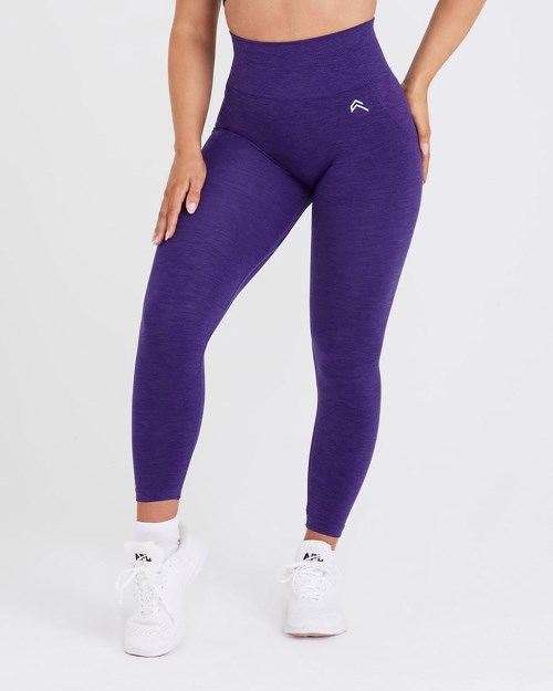 Oner Active Effortless Seamless Leggings Amethyst | 41HXOMAPG