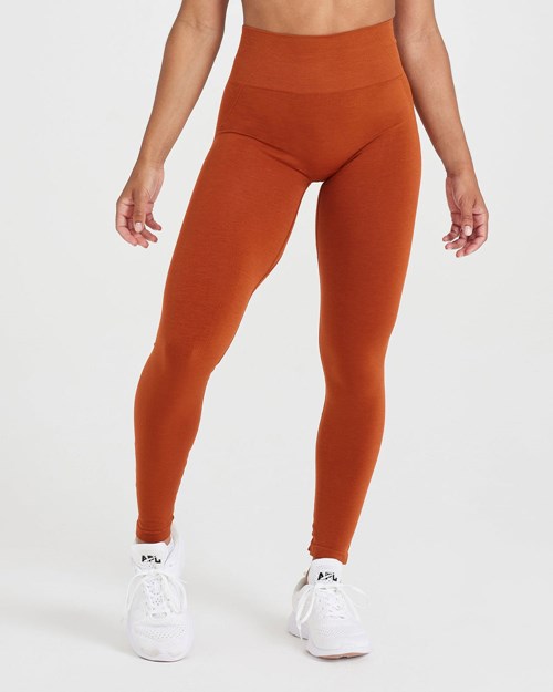 Oner Active Effortless Seamless Leggings Kupfer | 42BIJGSKN