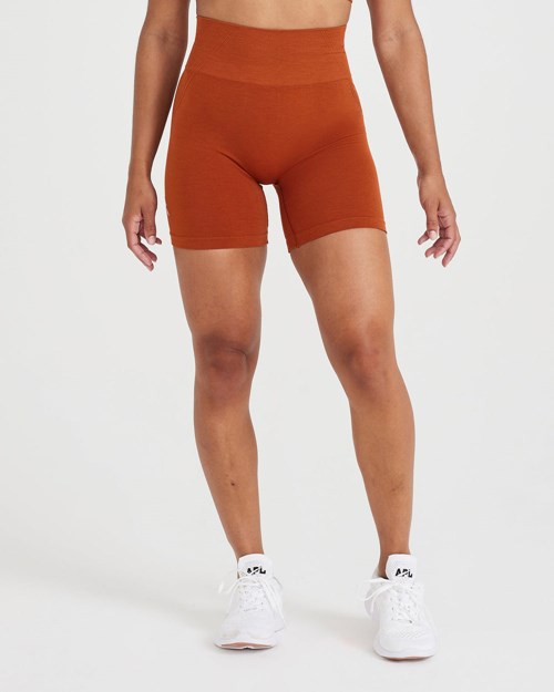 Oner Active Effortless Seamless Shorts Kupfer | 87BXFYQSL