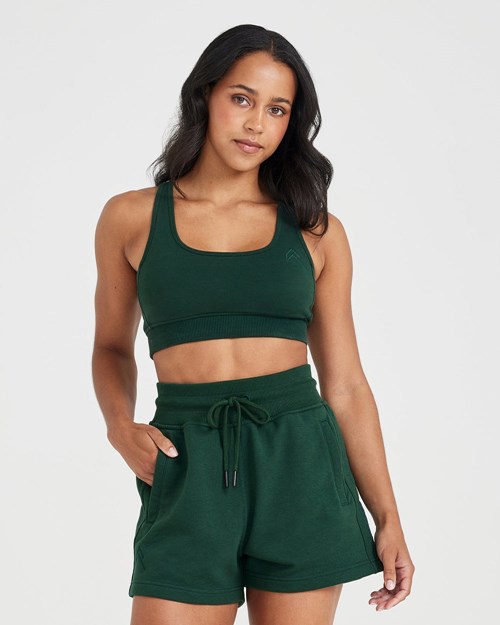 Oner Active Klassische Lounge Bralette Evergreen | 85GKEPLHZ