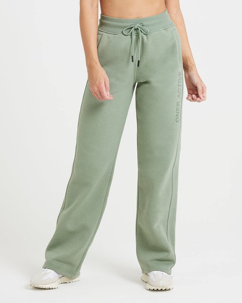 Oner Active Klassische Lounge Gerade Leg Jogger Sage | 73MUWFLVP