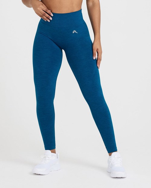 Oner Active Klassische Seamless 2.0 Leggings Blau | 68LXZOUMR