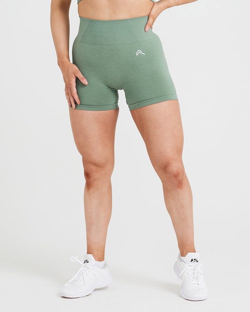 Oner Active Klassische Seamless 2.0 Shorts Sage Marl | 07CPFGALX