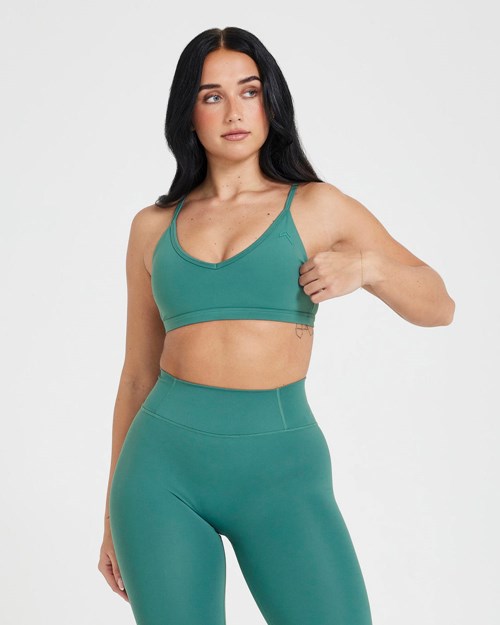 Oner Active Timeless Riemchen Bralette Grün | 14ZQJIKCD